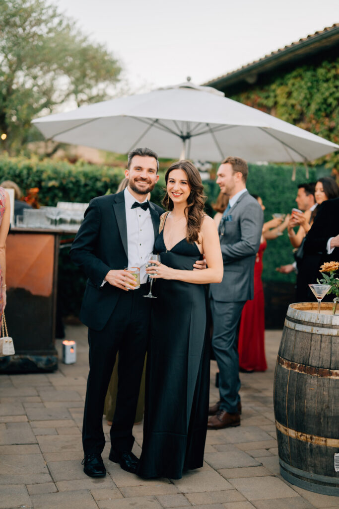 sonoma wedding cocktail hour