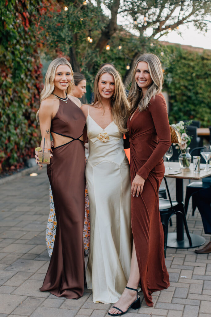 cocktail hour sonoma wedding 