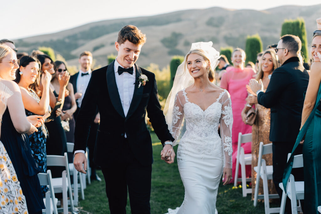 ceremony at viansa winery 