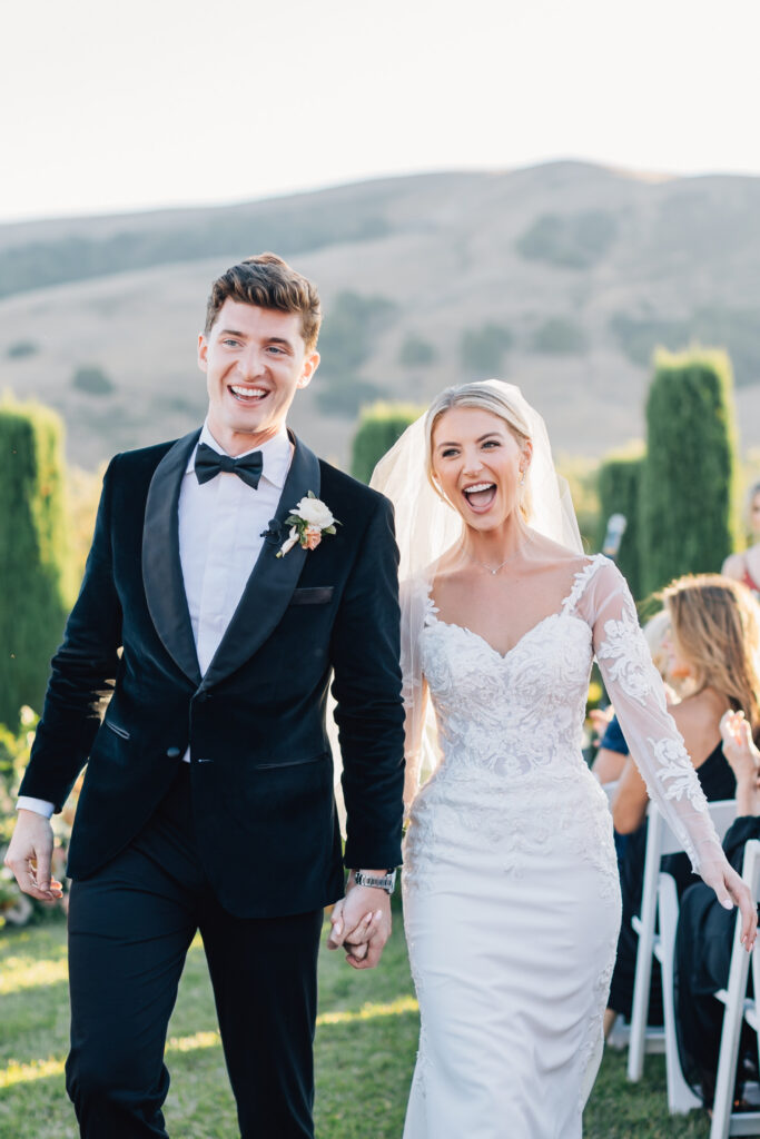 ceremony at viansa winery 