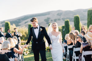 ceremony at viansa winery