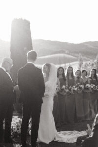 ceremony at viansa winery