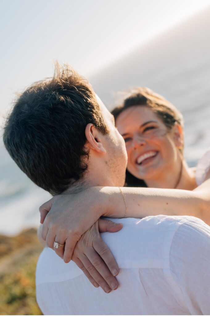 northern ca coast engagement photos